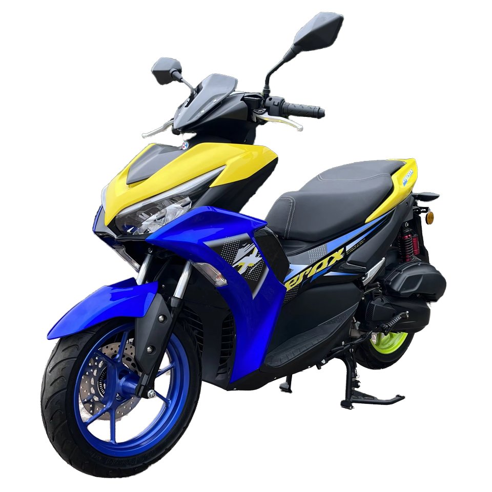 New Arrival 125cc 150cc Gas Scooter Motorcycles 4 Stroke Gasoline with Automatic Transmission and Disc Brake for Adults